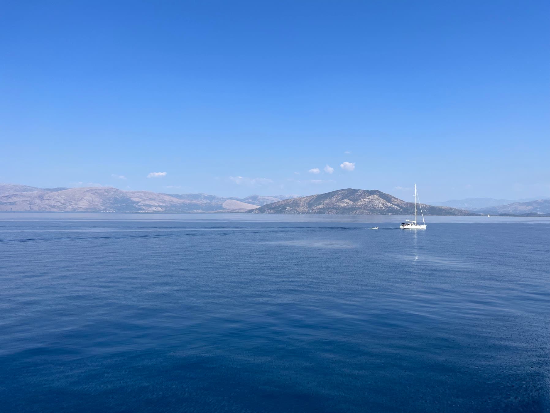 Sailing in the Aegean Sea